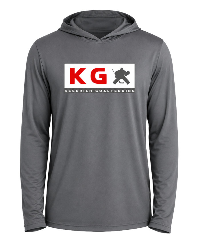 Keserich Goaltending merchandise — KG branded hockey apparel